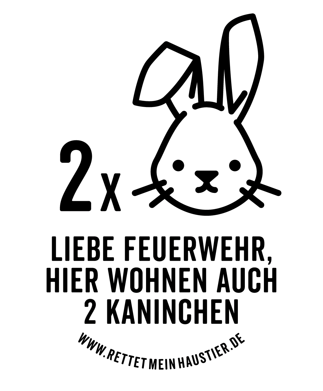 ZWEI KANINCHEN